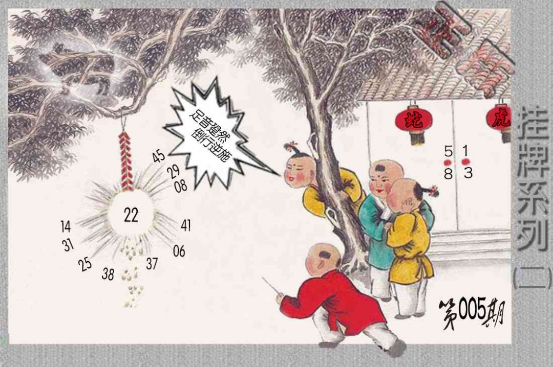 005期马经挂牌系列B(新图)[图]