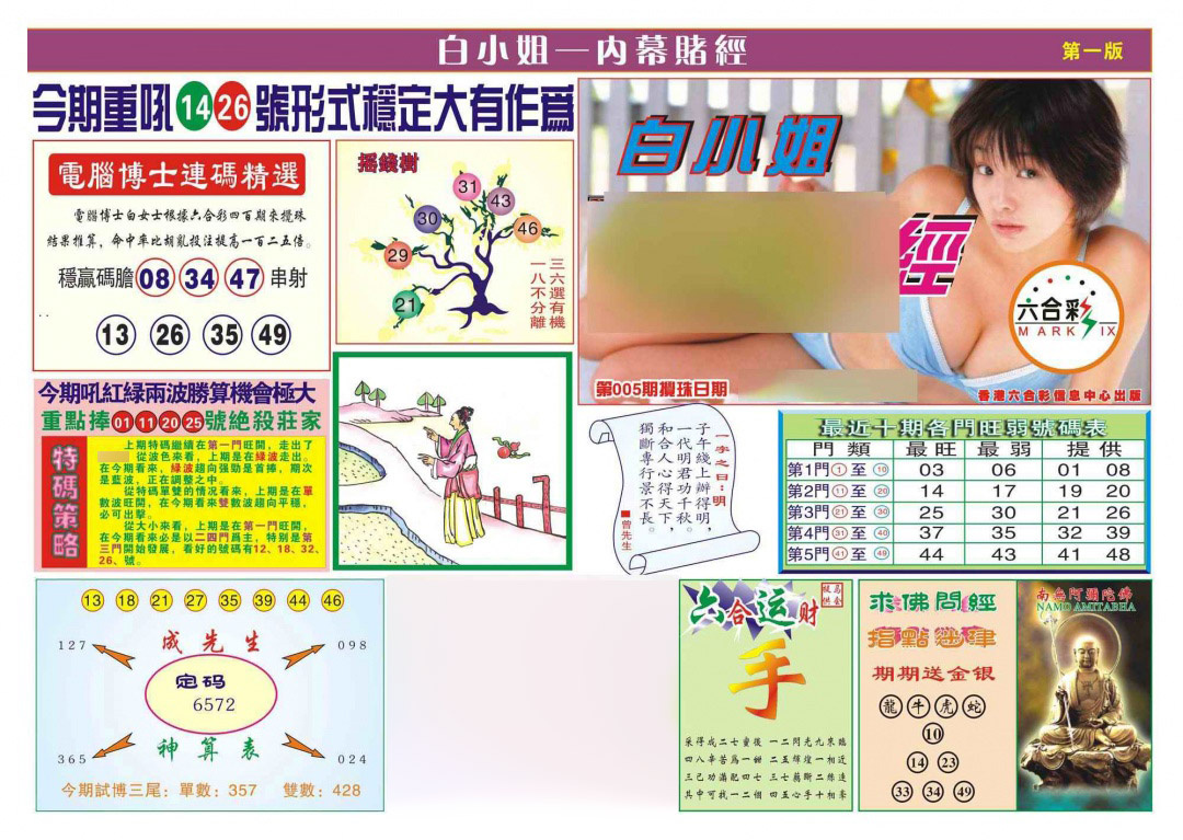 005期香港内幕赌经(新图)[图]