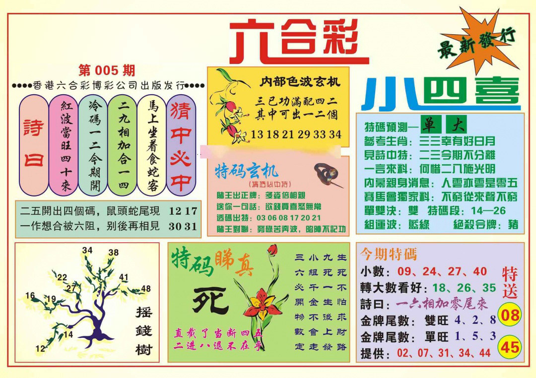 005期香港小四喜(新图)[图]