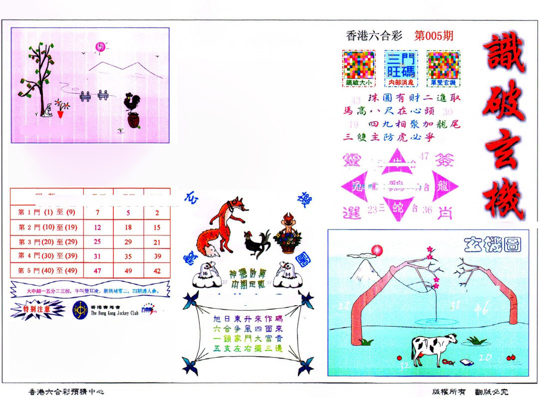 005期识破玄机(保证香港版)[图]