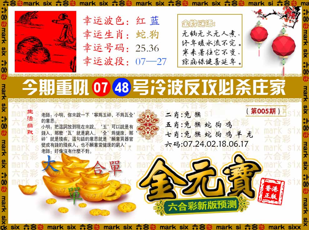 005期金元宝[图]